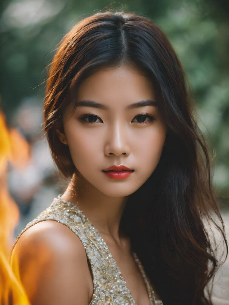 a (((hot Asian girl))) ((portrait)) ((stunning)) ((gorgeous))