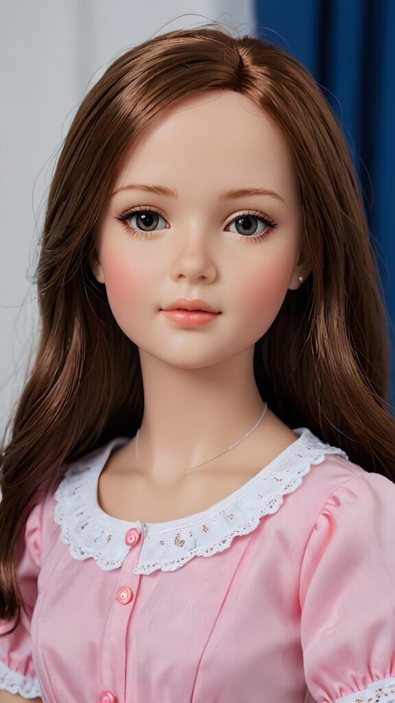 a doll, girl, 18 years old, ((realistic))