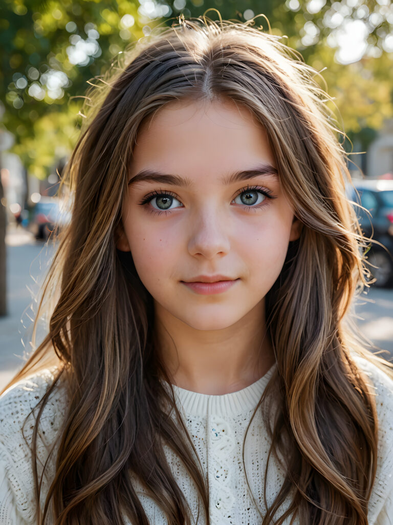 a-vividly-detailed-and-realistic-portrait-featuring-a-teenage-girl-15-years-old-with-Chic-Voluminous-Long-Hair-Style-and-expressive-beautiful-eyes-exuding-joyful-contentment