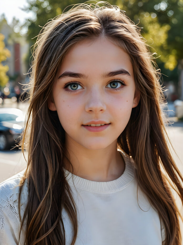 a-vividly-detailed-and-realistic-portrait-featuring-a-teenage-girl-15-years-old-with-Hairstyle-for-Long-Thin-Hair-and-expressive-beautiful-eyes-exuding-joyful-contentment
