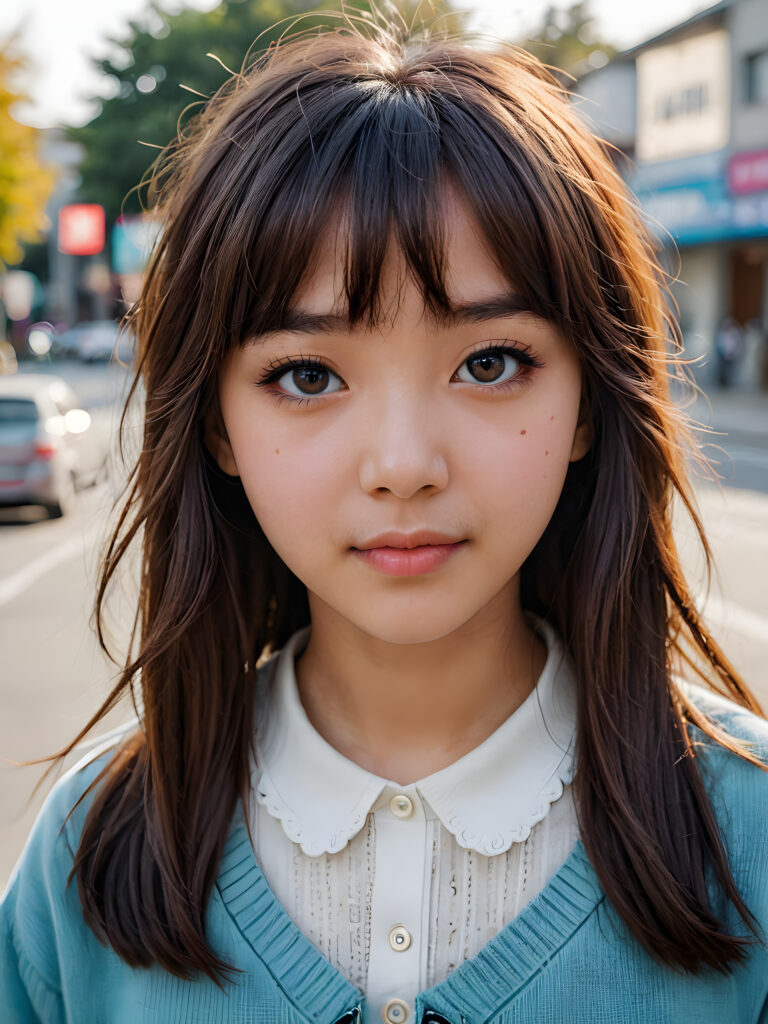 a-vividly-detailed-and-realistic-portrait-featuring-a-teenage-girl-15-years-old-with-Vivid-Layered-Style-with-Korean-Bangs-Hair-and-expressive-beautiful-eyes-exuding-joyful-contentment