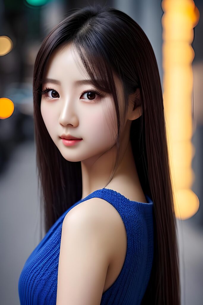 ((upper body)) of (((cute))) ((stunning)) realistic, detailed, dynamic photography of beautiful young girl, with detailed hair, realistic and detailed eyes, looking into the camera, dynamic cinematic lights, perfect detailed face, side view